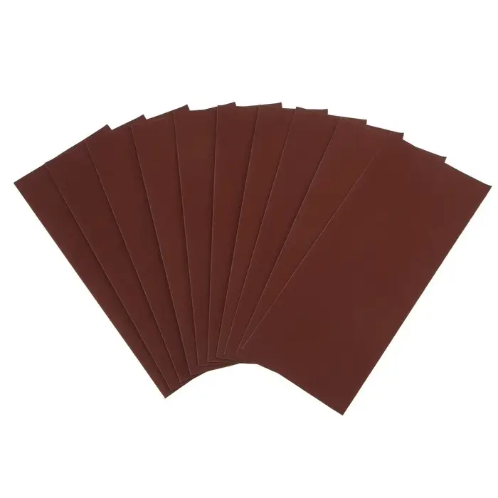 Шкурка шлифовальная в листах ТУНДРА, на бумажной основе водост., 115&times;280, Р1500, 10 шт.