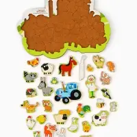 Пазл ПЗ110 Синий трактор