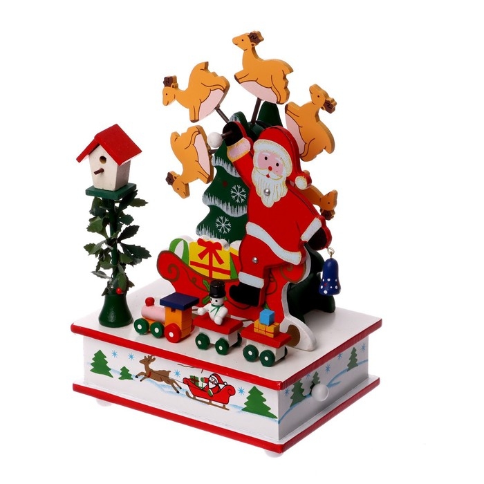 Новогодний сувенир «Карусель» 14 × 10 × 21 см Новогодний сувенир «Карусель» 14 × 10 × 21 см