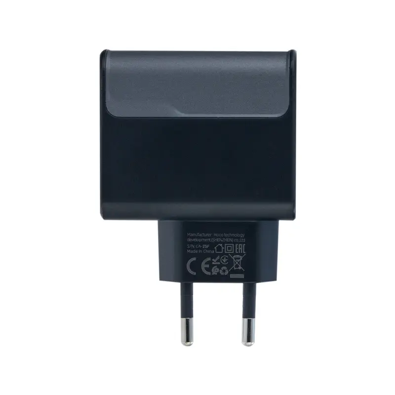 Переходник сетевого зарядного устройства на 2 Type-C PD70W + USB QC3.0 CS75A HOCO черный