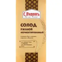 Солод ржаной ферментированный &laquo;С. Пудовъ&raquo;, 300 г