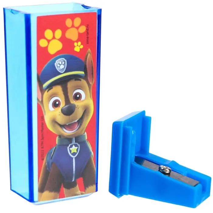 Точилка пластиковая прямоугольная, «Щенячий патруль»