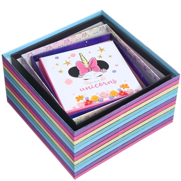 Набор коробок 5 в 1 Набор коробок 5 в 1 "Unicorn", Минни Маус