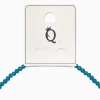 Чокер из бисера &laquo;Хрусталь&raquo;, голубой в серебре, 36 см + 5 см доп, цепочка