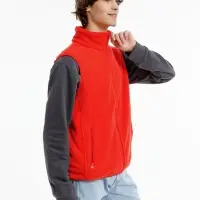 Жилет флисовый унисекс Nesse, красный, размер XL/XXL