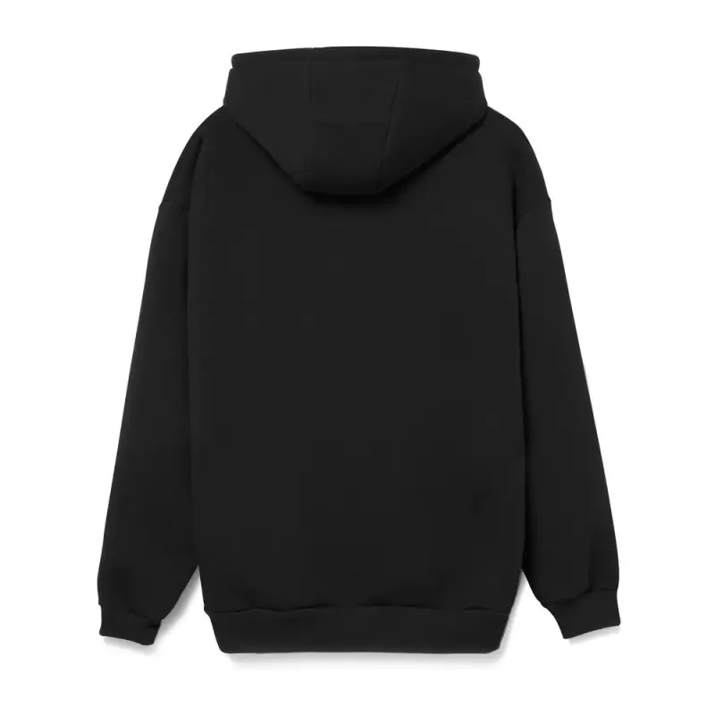 Худи унисекс Full Swing, черное, размер XS/S Худи унисекс Full Swing, черное, размер XS/S