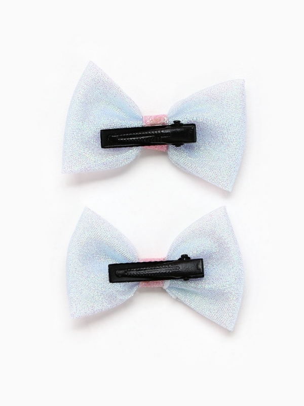 Бант для волос 2 шт, крабики «Яркая звезда», 8 х 12,5 см Бант для волос 2 шт, крабики «Яркая звезда», 8 х 12,5 см