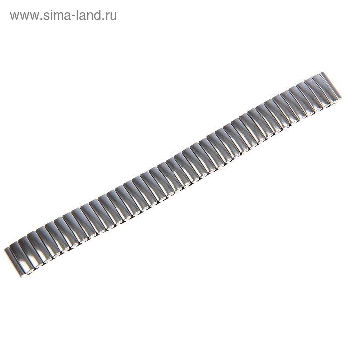 Ремешок для часов Ремешок для часов "Соломон", 14 мм, металл, l-15 см, хром