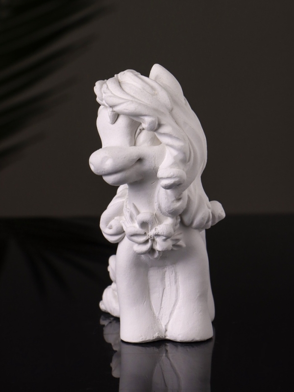 Статуэтка  Статуэтка "Пони Красотка" 10х7х5 см, натуральный