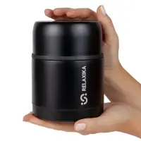 Термос для еды Relaxika 500, черный