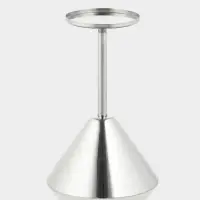 Бокал для мартини &laquo;Серебро&raquo;, 11&times;11&times;17.5 см, нержавеющая сталь