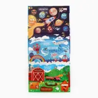 Книжка с окошками "От космоса до морских глубин", Синий трактор