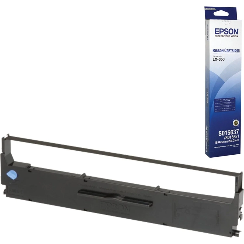 Картридж Epson C13S015637BA/C13S015637 чер. для LX-350/300+II