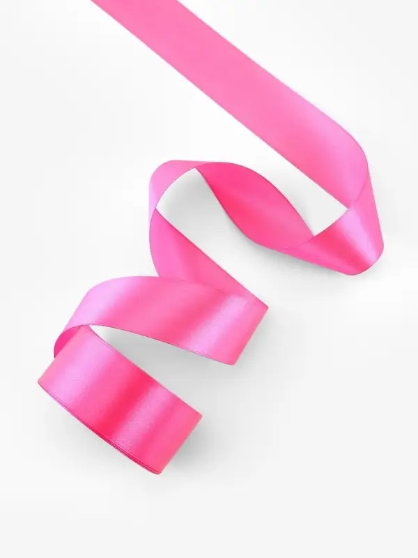 Лента атласная 40мм25&plusmn;1ярд(23м&plusmn;1м) СП розовый АУ