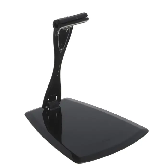 Ценникодержатель «Дели» настольный, на подставке, с изменяемым углом наклона, 8 х 10 х 10 см, цвет чёрный, пластик