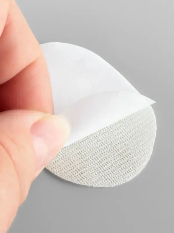 Заплатки для обуви, 6 шт., с клеевым слоем, белые