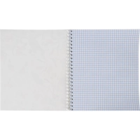 Бизнес-тетрадь Принты А5 96л, клетка, обл. мел. картон, спираль,Птицы