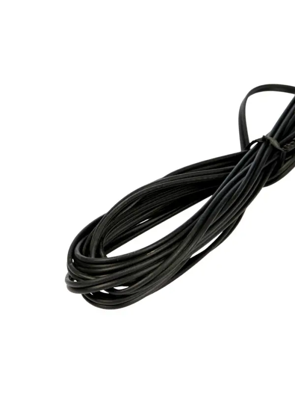 Удлинитель для комнатных гирлянд, 3 м, тёмная нить, УМС-вилка