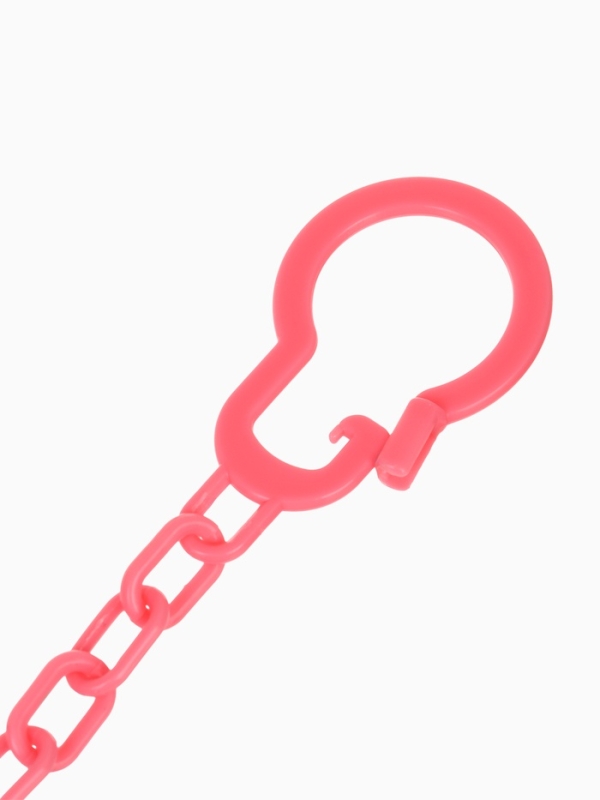 Пустышка классическая, с держателем, +0мес., цвет розовый Пустышка классическая, с держателем, +0мес., цвет розовый