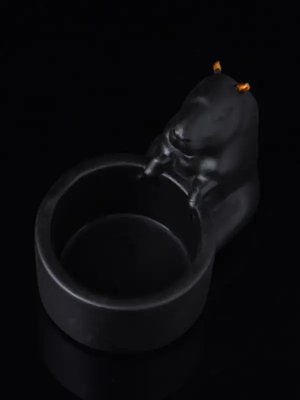 Подсвечник  Подсвечник "Капибара" 6х9 см, чёрный