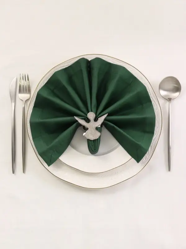 Кольцо для салфеток &laquo;Ангелочек&raquo;, 6.5&times;5&times;4 см, алюминий