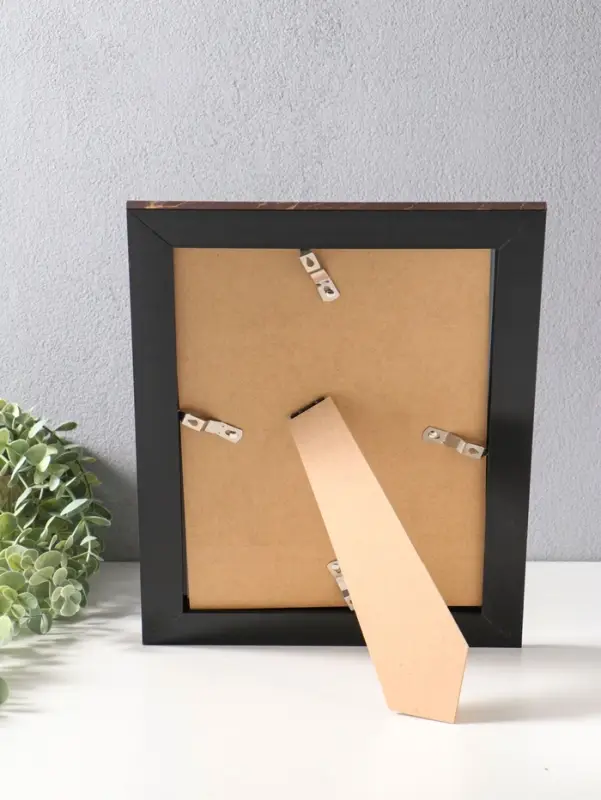 Фоторамка пластик формат А4 см "Гедеон" шоколад с золотом 36х27х2 см