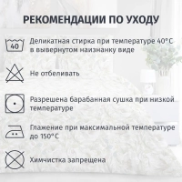 Постельное белье 1,5сп Сатин премиум (нав.50х70-2шт) Blossom,929254