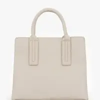 Сумка женская тоут TEXTURA на молнии, 29&times;10&times;25 см, однотонная, молочная