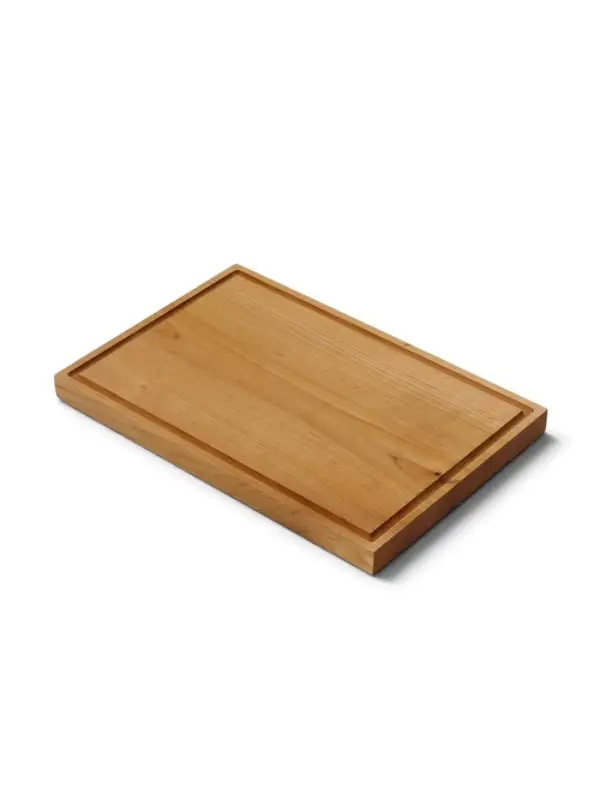 Доска разделочная деревянная с кровостоком Adelica, 30&times;20&times;2 см, покрыта маслом, цельная берёза