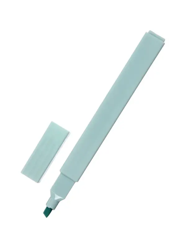 Набор маркеров-текстовыделителей, 6 пастельных цветов, скошенный наконечник, узел 5 мм