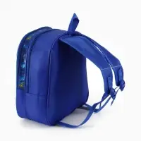 Рюкзак школьный со светодиодными лампочками &laquo;Синий Монстрик&raquo;