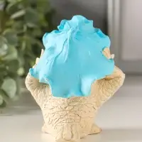 Статуэтка "Сова в панаме" 10х8 см,  цветная