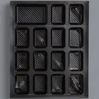 Подарочная коробка новогодняя Лесная братва 24,2х3,2х30,2 см