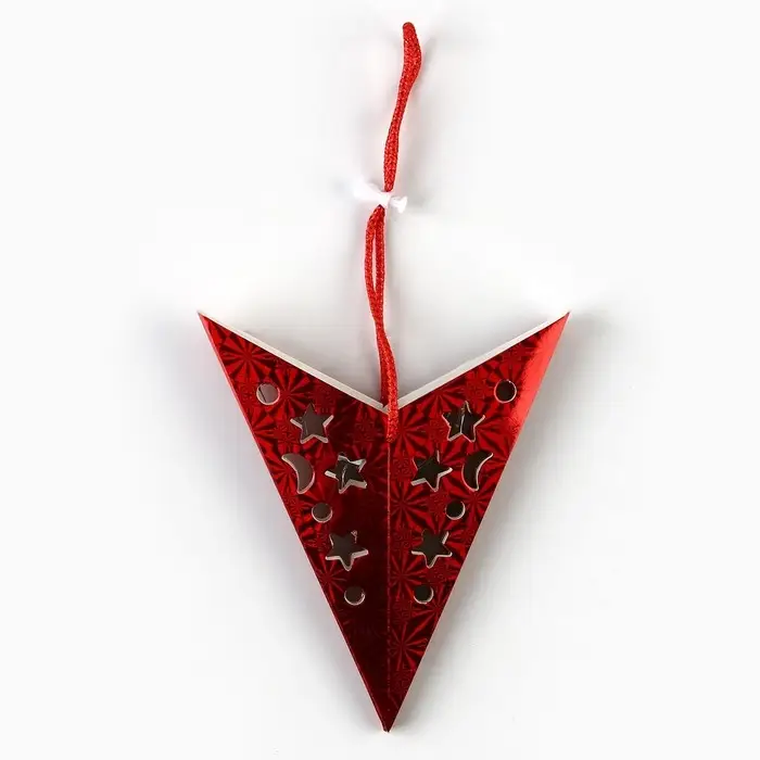 Звезда интерьерная с гирляндой модель G-15 Звезда интерьерная с гирляндой модель G-15 "Бой курантов", 45 х 45 см