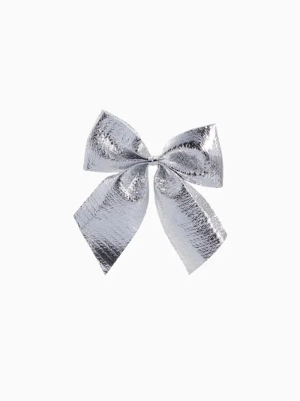 Ёлочные игрушки &laquo;Сюрприз&raquo;, набор 16 шт. (4 шара, 4 банта, 4 подарка, 4 шишки), серебристый/голубой