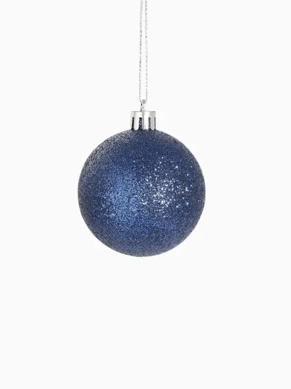 Ёлочные игрушки &laquo;Авива&raquo;, шары новогодние, d=6 см, набор 9 шт., синий