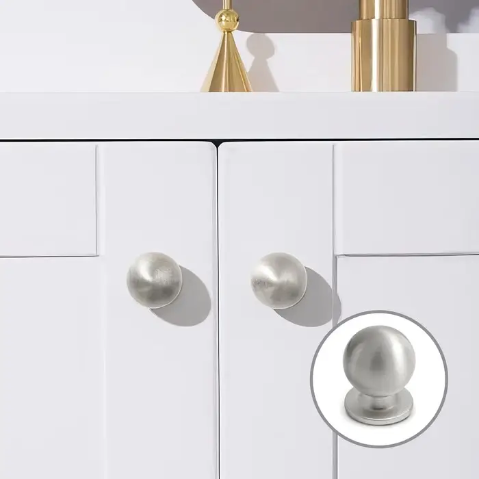 Ручка кнопка ТУНДРА РК008, цвет хром Ручка кнопка ТУНДРА РК008, цвет хром