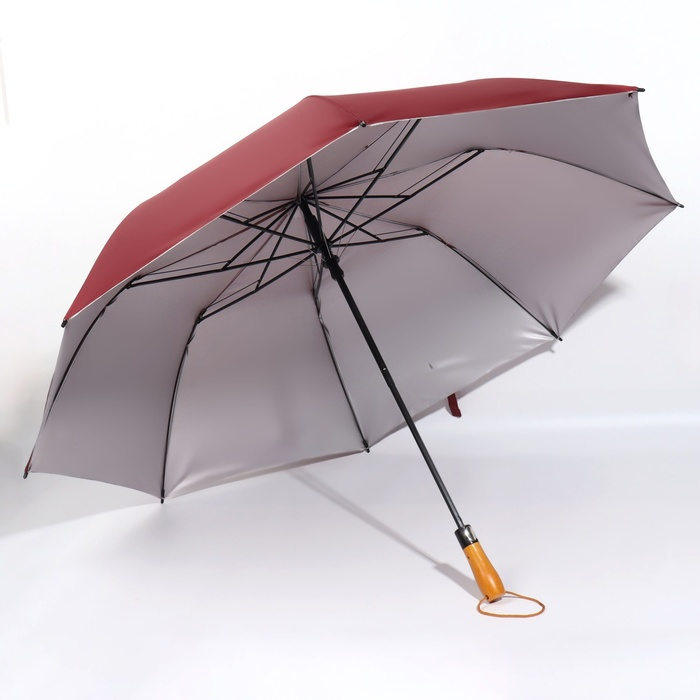 Зонт полуавтоматический «Кромка», 3 сложения, 8 спиц, R = 60/70 см, D = 140 см, цвет МИКС Зонт полуавтоматический «Кромка», 3 сложения, 8 спиц, R = 60/70 см, D = 140 см, цвет МИКС