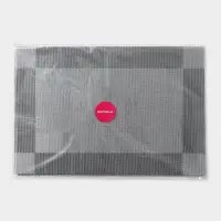 Салфетка сервировочная на стол Доляна &laquo;Шахматы&raquo;, 45&times;30 см, серебристая