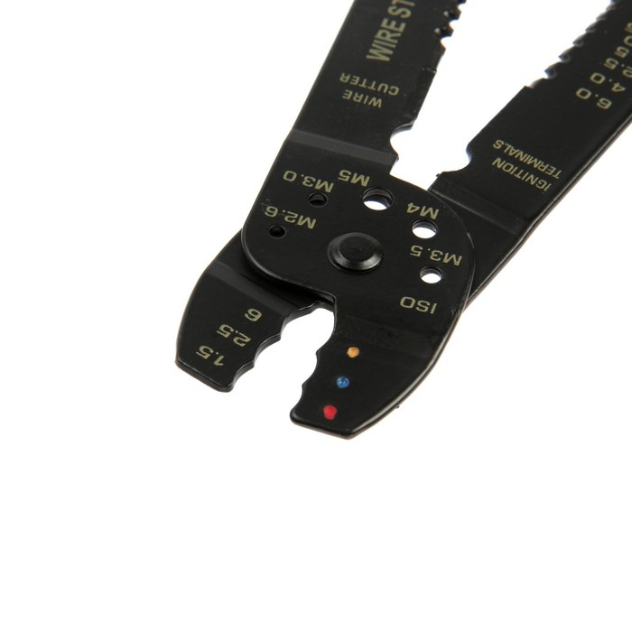 Стриппер ЛОМ, 210 мм, для зачистки проводов 0.75-6 мм и обжима клемм 1.5-6 мм Стриппер ЛОМ, 210 мм, для зачистки проводов 0.75-6 мм и обжима клемм 1.5-6 мм