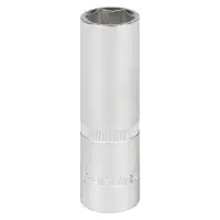 Головка торцевая 1/2"DR шестигранная 16мм, L=78мм пласт.подвес