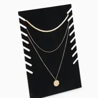 Подставка под кулоны, цепи QF, 19&times;9.5&times;28 см, чёрная