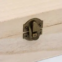 Шкатулка для росписи дерево &laquo;Прямоугольная&raquo;, 15&times;9.7&times;6.7 см