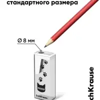 Точилка ErichKrause. City Meow, с контейнером, МИКС