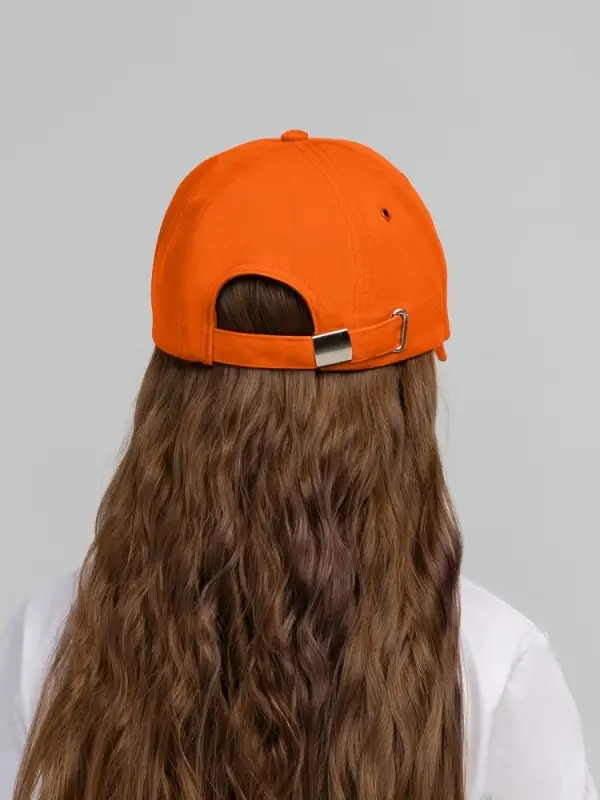 Бейсболка детская Capture Kids, оранжевая Бейсболка детская Capture Kids, оранжевая