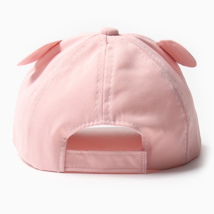 Кепка детская MINAKU с ушками, цвет розовый, р-р 44-46 Кепка детская MINAKU с ушками, цвет розовый, р-р 44-46