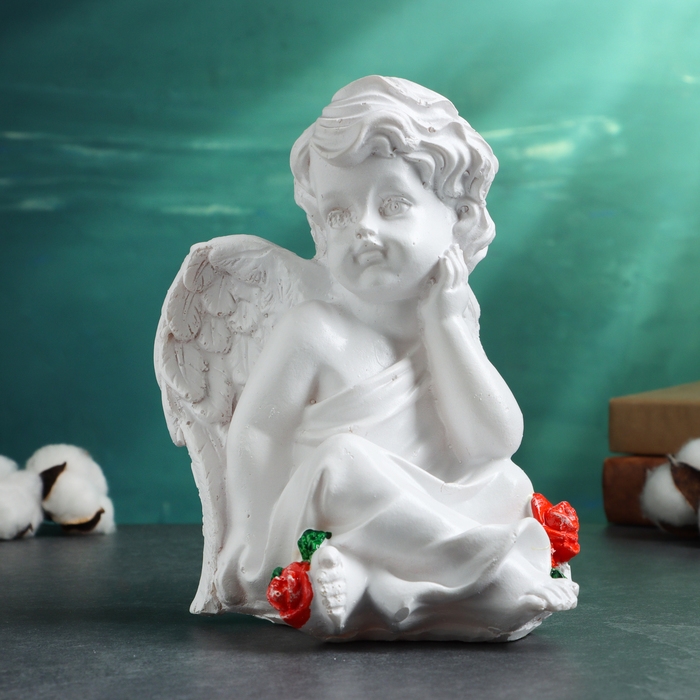 Копилка Копилка "Ангел с розами" 20х17х14см