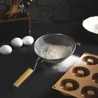 VETTA Ретро Сито с ободом и ручкой 21см, двойная сеть, нерж.сталь