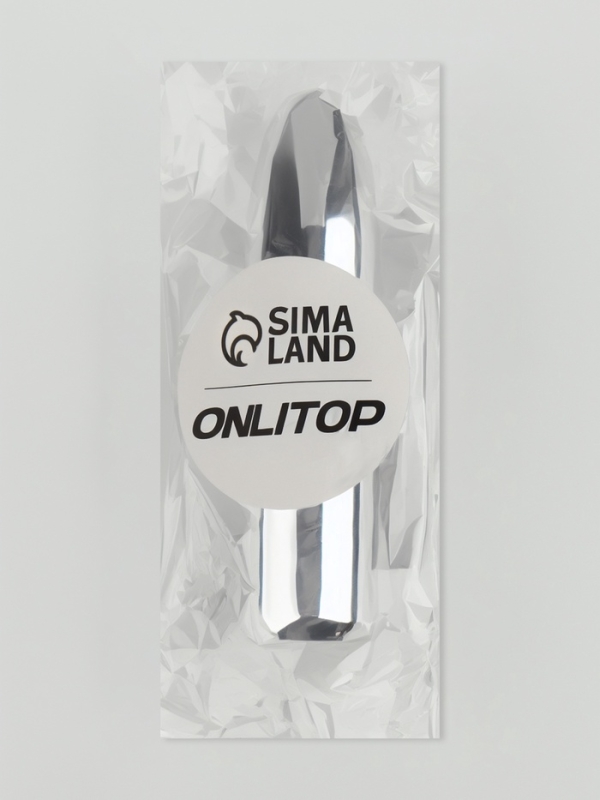 Флакон для парфюма «Пуля», с распылителем, 3 мл, цвет серебристый Флакон для парфюма «Пуля», с распылителем, 3 мл, цвет серебристый