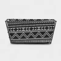 Корзина для хранения Доляна &laquo;Марокко&raquo;, 25&times;15&times;11.5 см, чёрная
